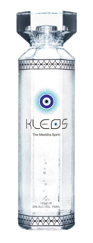 Kleos Mastiha spirit bottle